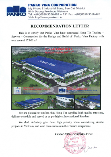 PANKO VINA COPPORATION 2