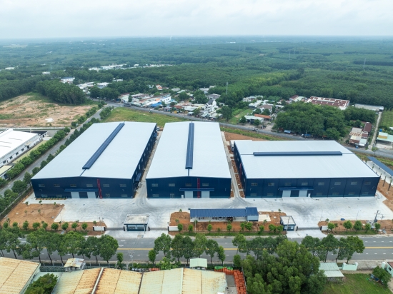 Nhà xưởng – Nhà kho cho thuê Hồng Quang tại lô I-CN KCN Mỹ Phước 2