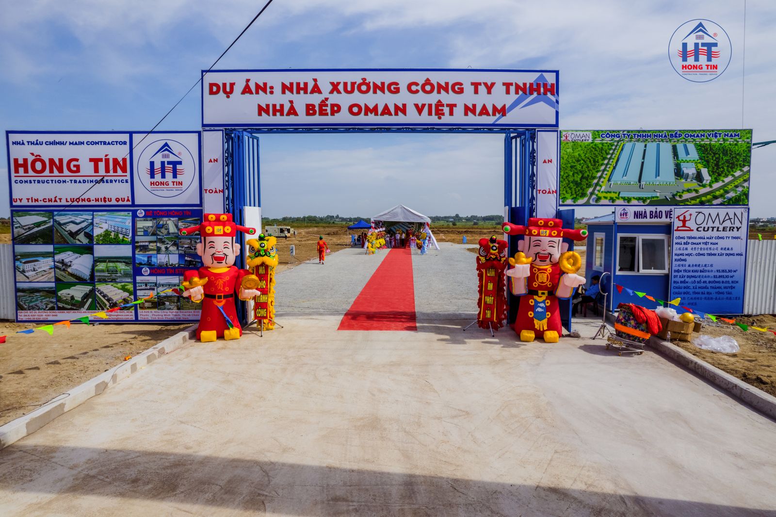 Groundbreaking ceremony of Oman Vietnam Kitchen Factory