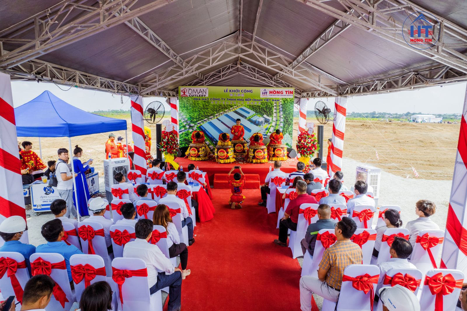 Groundbreaking ceremony of Oman Vietnam Kitchen Factory