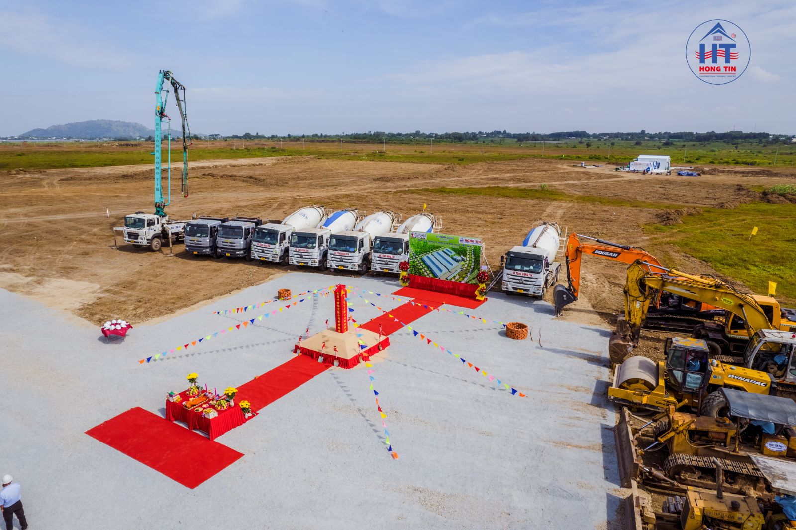 Groundbreaking ceremony of Oman Vietnam Kitchen Factory